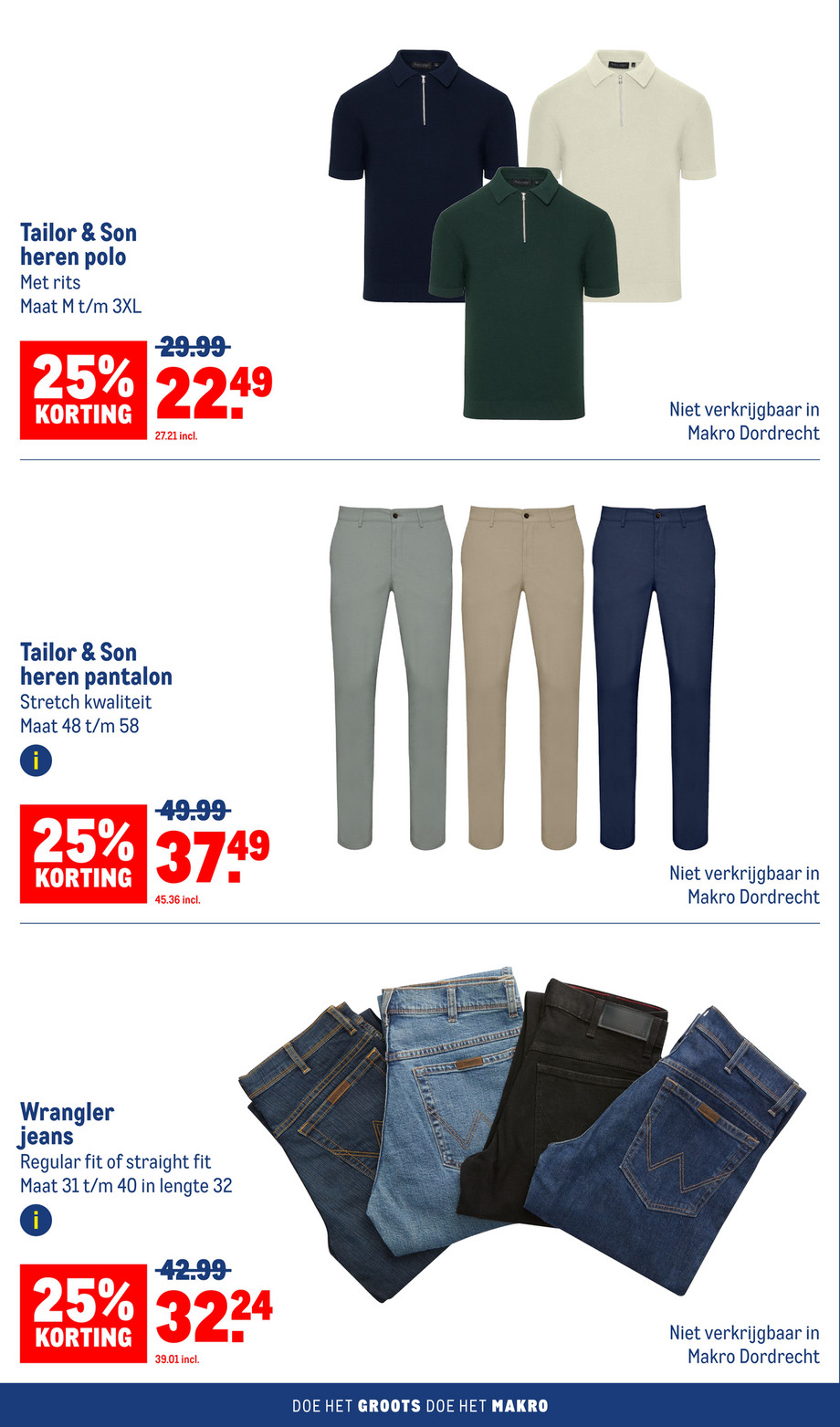 Tailor and son t shirt makro hot sale